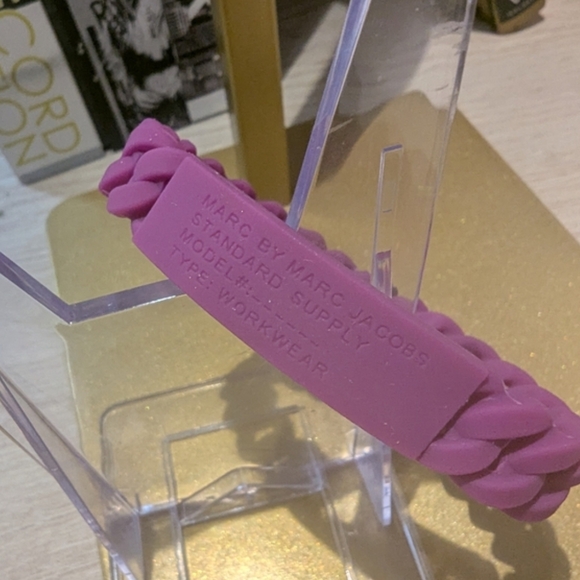 Marc By Marc Jacobs Jewelry - Marc by Marc Jacobs Braided Silicone Bracelet NWT
